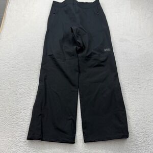 REI Co-op Mens Peak 2.5L Waterproof Rain Pants Black Size Medium Hiking Shell